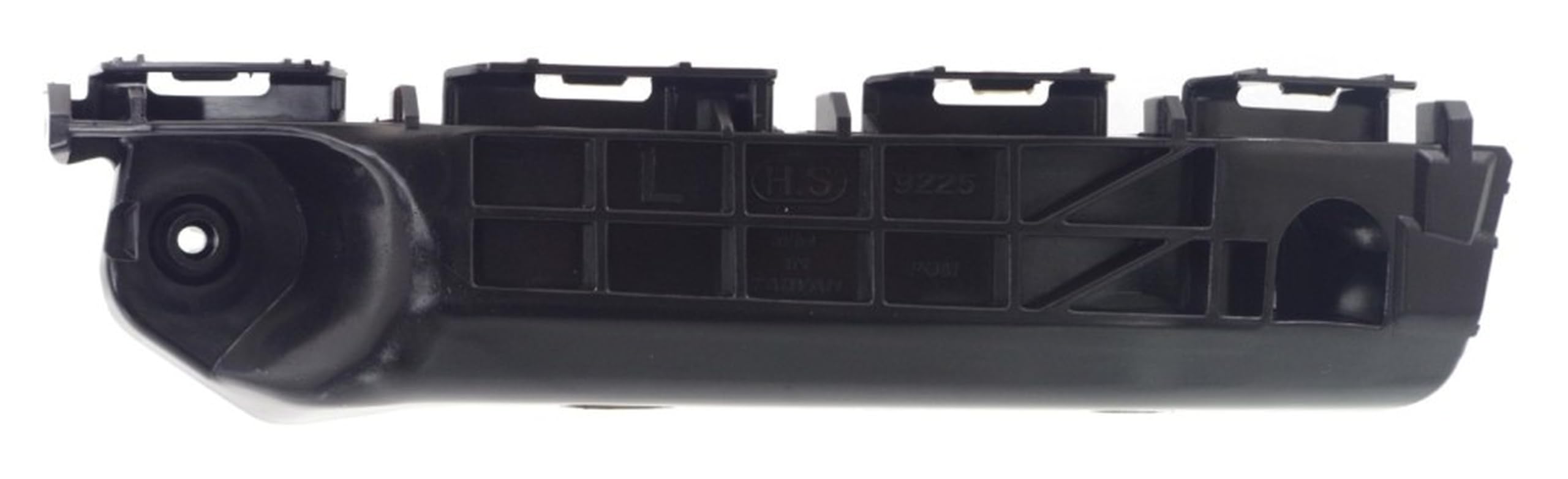 DAT AUTO PARTS Front Left Driver Side Bumper Cover Support Bracket Retainer, Replacement For 2015-2019 Toyota Yaris Hatchback, Black Textured Finis...