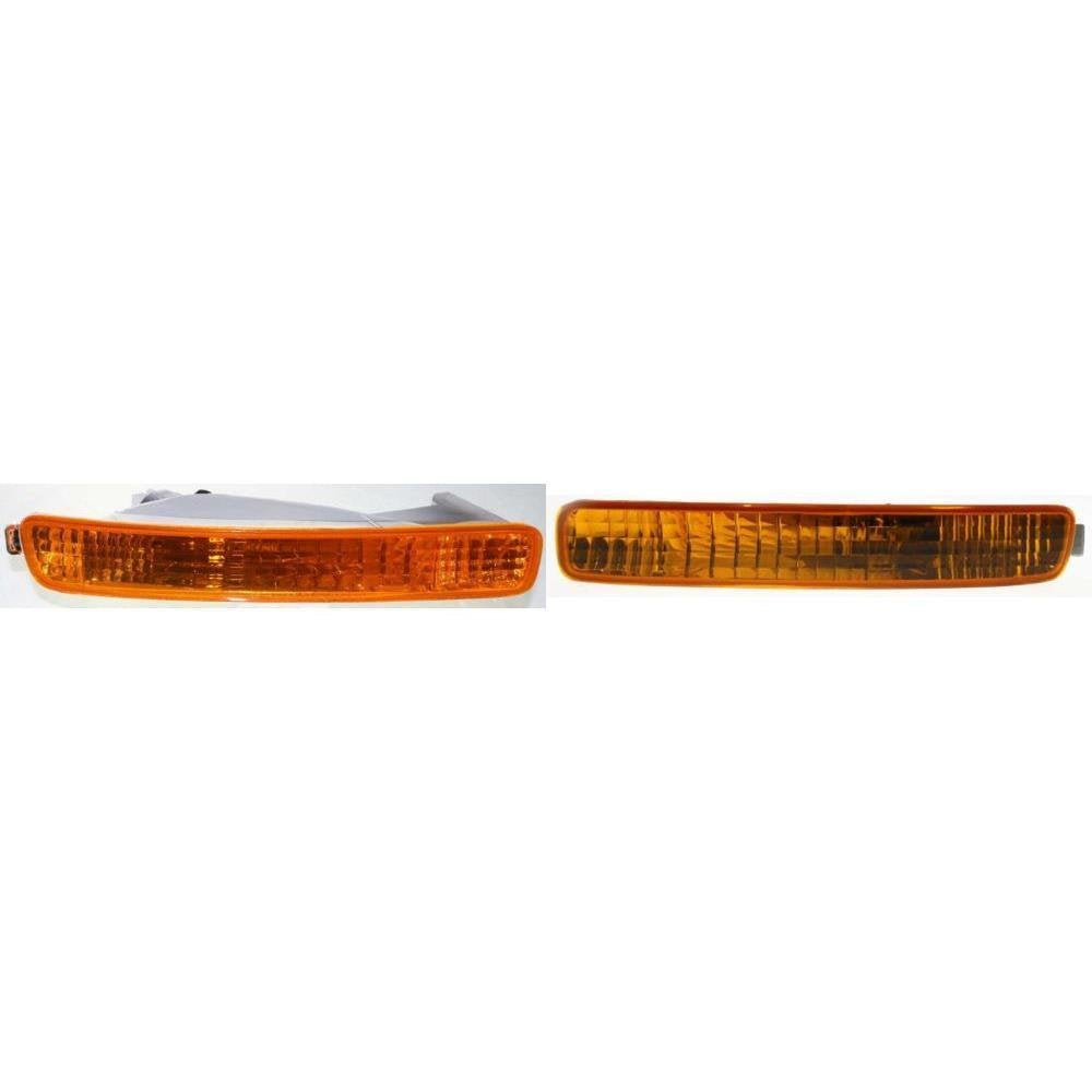 DAT AUTO PARTS FRONT SIGNAL LIGHT ASSEMBLY SET OF TWO REPLACEMENT FOR 96-97 HONDA ACCORD LEFT DRIVER AND RIGHT PASSENGER SIDE PAIR HO2530116 HO2531116