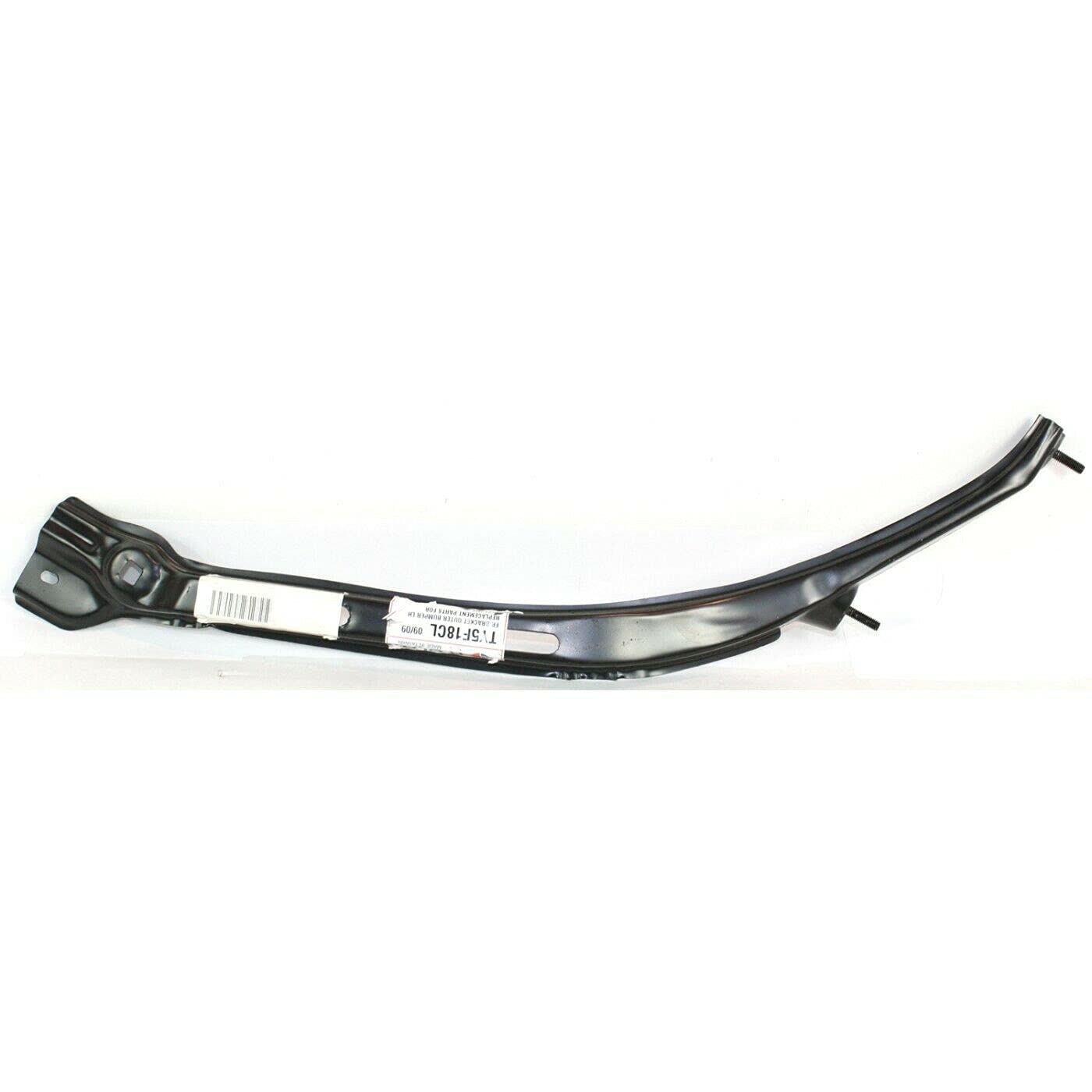 DAT AUTO PARTS Front Left Driver Side Outer Bumper Cover Bracket Insert Mounting Retainer Fascia Replacement for 2005-2011 Toyota Tacoma Black Stee...