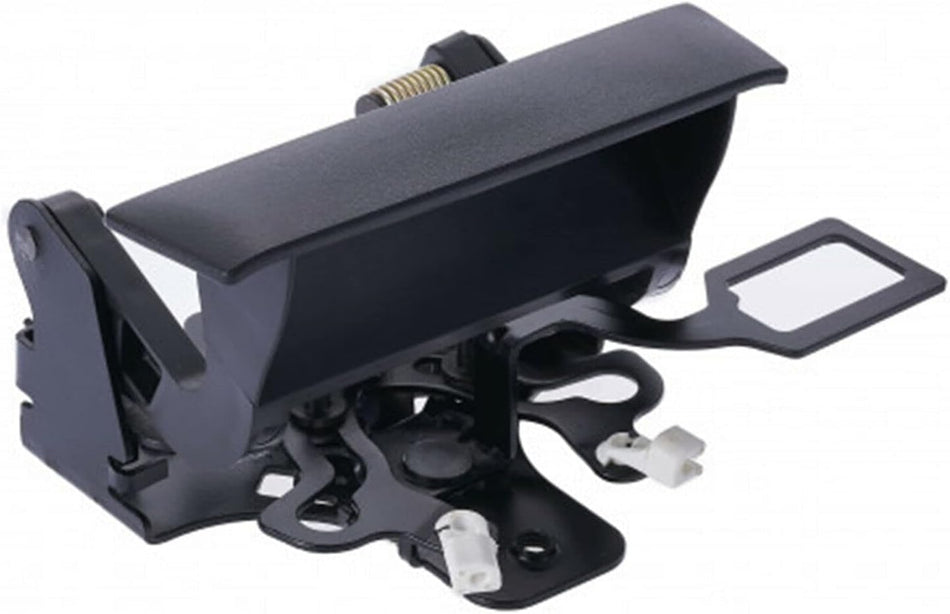 Outside Rear Exterior Tailgate Liftgate Door Handle Fits 2007-2014 Chevrolet Silverado GMC Sierra 1500 2500 3500 Black Textured GM1915124