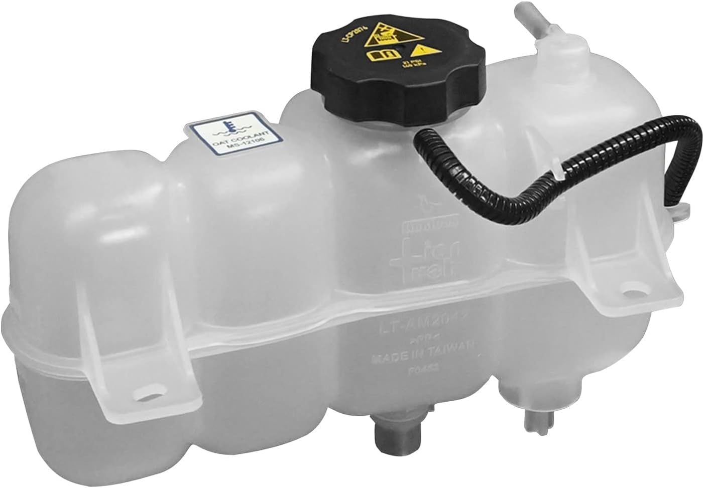 DAT AUTO PARTS Engine Coolant Recovery Bottle Overflow Reservoir Tank With Cap Replacement for 2019 2020 2021 2022 Jeep Cherokee V6 White Textured ...