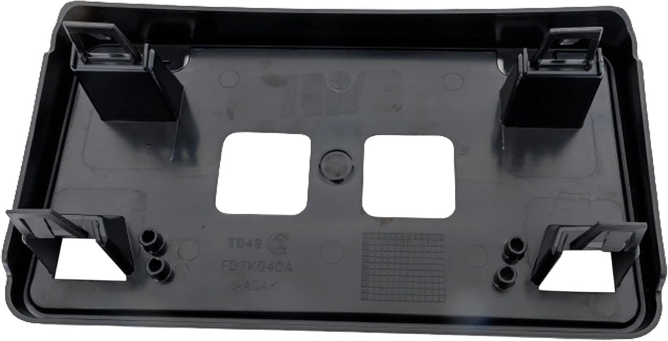 Front License Plate Bracket Mounting Frame Cover Tag Holder Replacement for 2021-2023 Ford F-150 Pickup 3.5l and 5.0l Truck For Use w/o Immersion H...