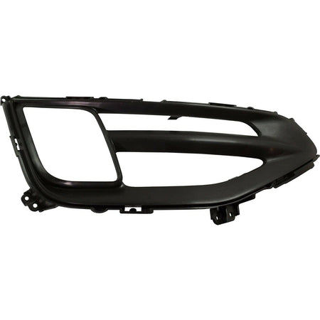DAT AUTO PARTS Right Front Passenger Side Fog Light Cover Replacement for 14-16 Kia Sportage Black Textured KI1039139 865283W500
