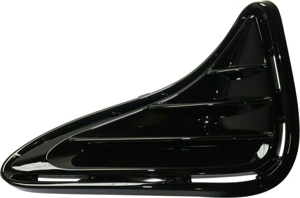 DAT AUTO PARTS Left Front Driver Side Fog Light Cover Replacement for 17-19 Toyota Corolla Black Textured TO1038201 8148202400