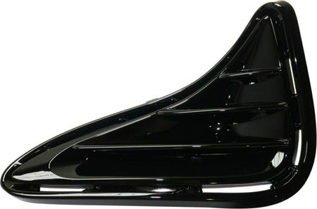 DAT AUTO PARTS Left Front Driver Side Fog Light Cover Replacement for 17-19 Toyota Corolla Black Textured TO1038201 8148202400