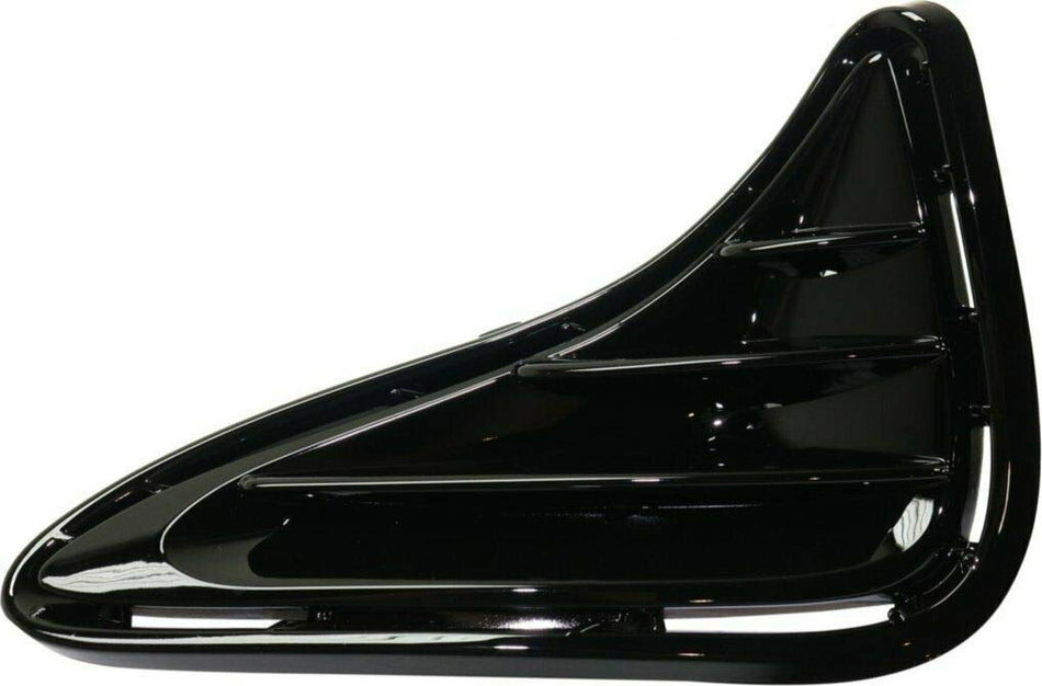 DAT AUTO PARTS Left Front Driver Side Fog Light Cover Replacement for 17-19 Toyota Corolla Black Textured TO1038201 8148202400