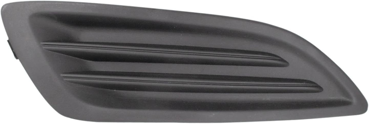 DAT AUTO PARTS Front Right Passenger Side Fog Light Hole Cover Trim Molding Bumper Insert Replacement For 2014-2019 Ford Fiesta Sedan & Hatchback M...