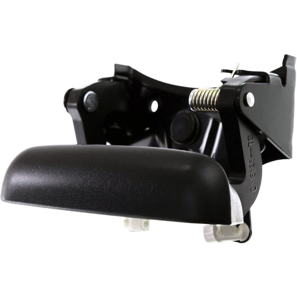 Rear Outside Tailgate Liftgate Door Handle Without Key Hole Fits 1999-2007 Chevrolet Silverado GMC Sierra 1500 2500 Black Textured GM1915105