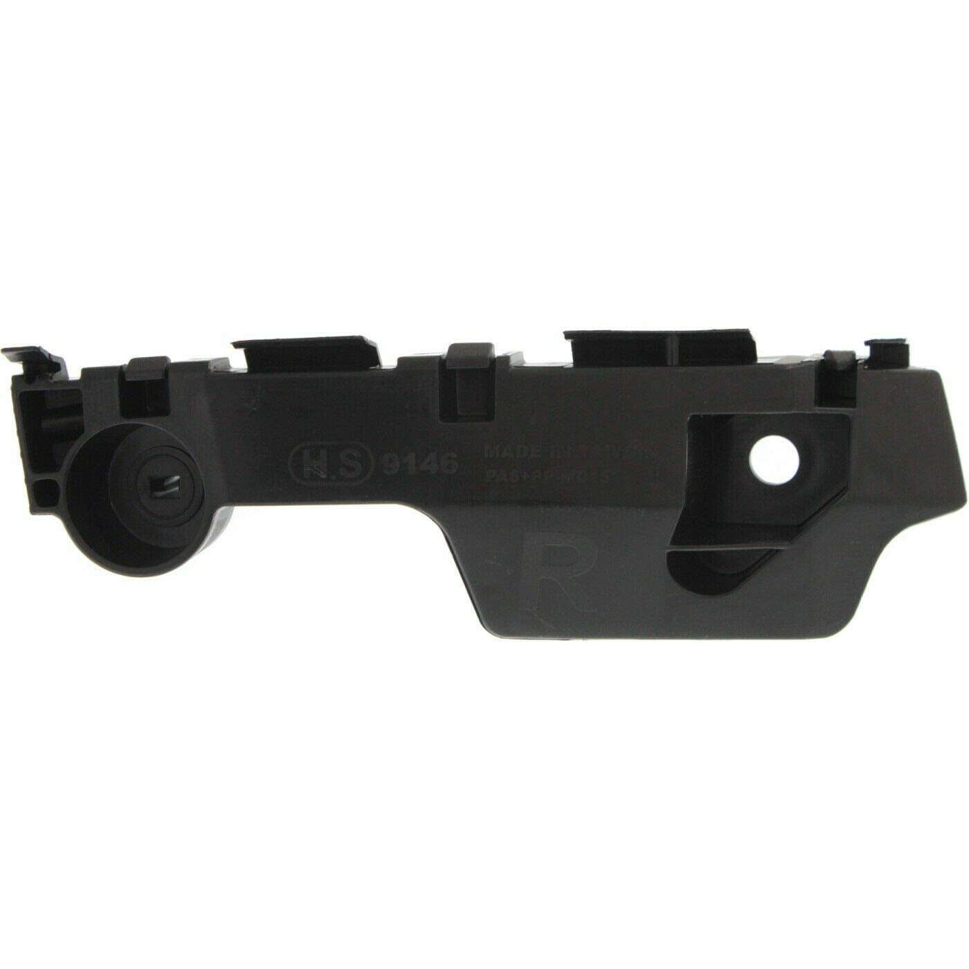 DAT AUTO PARTS Front Right Passenger Side Bumper Cover Support Bracket Mounting Retainer Reinforcement Brace Replacement For 2009-2013 Mazda 6 Blac...