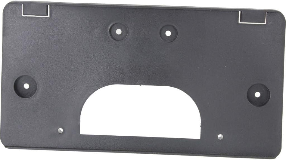 DAT AUTO PARTS Front Bumper Cover License Plate Frame Tag Mounting Bracket Holder Replacement For 2003-2007 GMC Sierra 1500 2500 Pickup Truck Black...