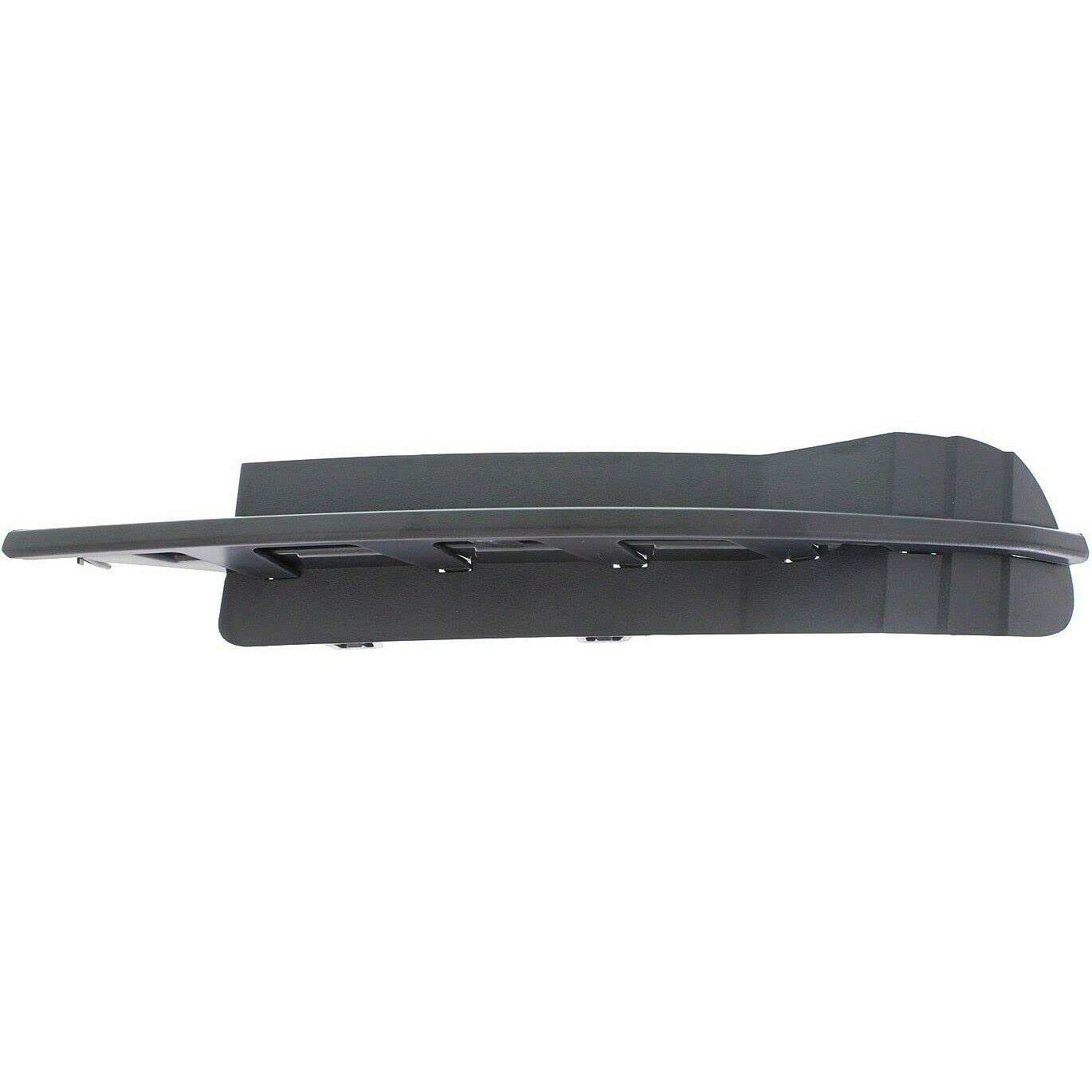 DAT AUTO PARTS Front Left Driver Side Bumper Insert Fog Light Hole Cover Grille Molding Trim Replacement For 2010 2011 2012 Chevrolet Malibu LS Bla...