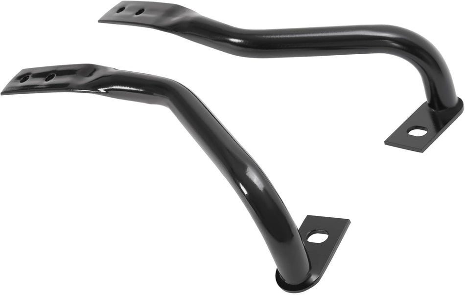 Front Driver and Passenger Side Bumper Bracket Set of 2 Fits 2007-2013 Chevy Silverado GM1042107 GM1043107 15131284
