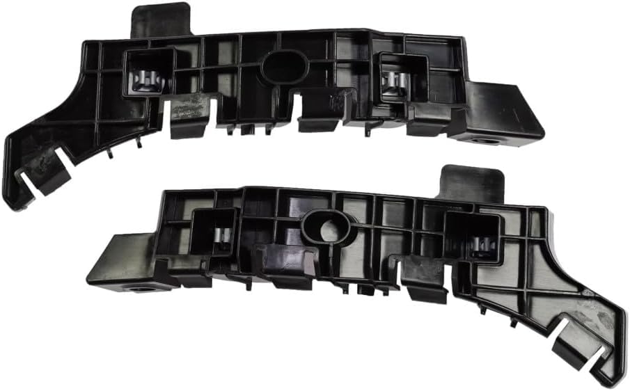 Front Driver & Passenger Set Of 2 Bumper Cover Guide Support Bracket Retainer Brace Pair Replacement For 2015-2019 GMC Sierra Pickup Truck 2500 350...