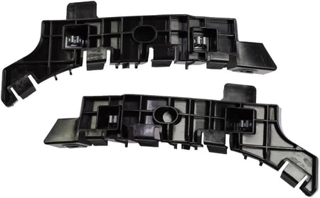 Front Driver & Passenger Set Of 2 Bumper Cover Guide Support Bracket Retainer Brace Pair Replacement For 2015-2019 GMC Sierra Pickup Truck 2500 350...