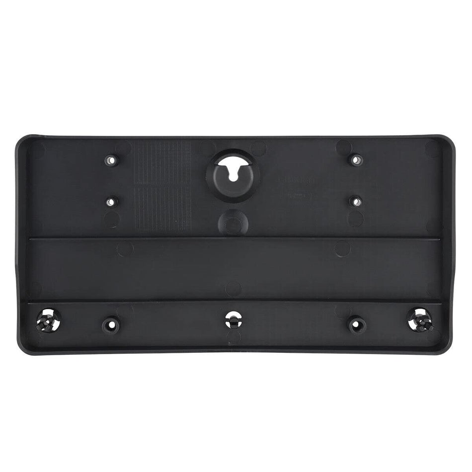 DAT AUTO PARTS Front License Plate Bracket Frame Cover Tag Holder Replacement for 2014 - 2017 Mercedes-Benz S550 With AMG Styling Black Textured Pl...