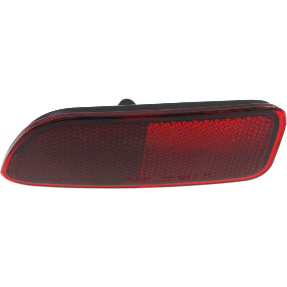 Rear Driver Side Bumper Reflector Fits 2002-2009 Chevrolet Trailblazer 2009 Trailblazer Red Lens GM1184104 15000044
