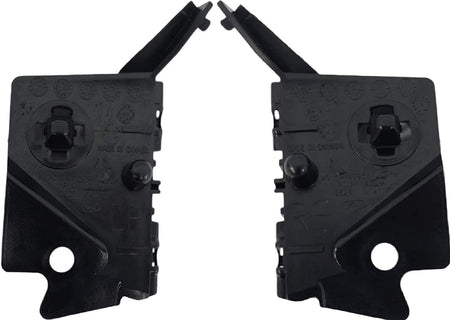 Front Left Driver & Right Passenger Set Of 2 Bumper Cover Support Bracket Mounting Retainer Reinforcement Brace Pair Replacement For 2010-2019 Ford...