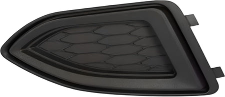 DAT AUTO PARTS Front Left Driver Side Fog Lamp Light Hole Cover Trim Grille Molding Bumper Insert Replacement For 2015 2016 2017 2018 Ford Edge Bla...