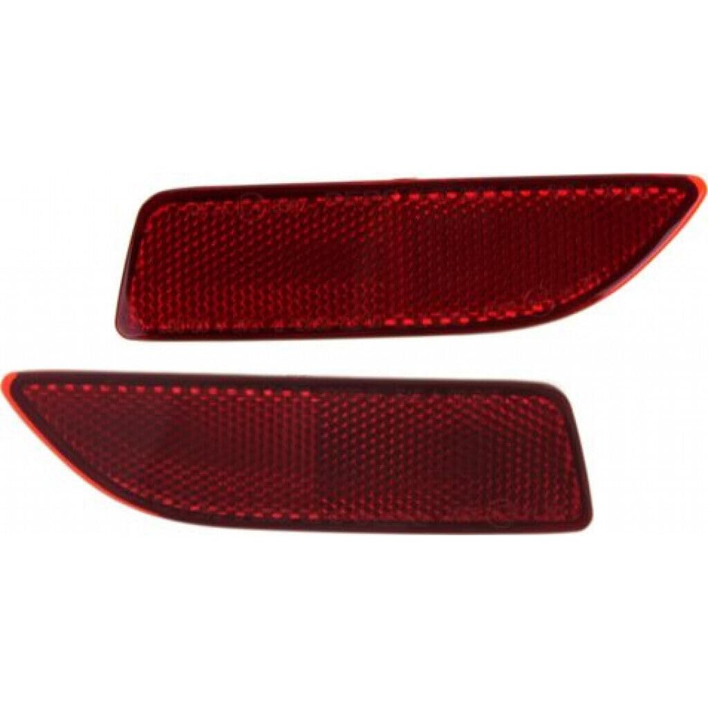 DAT AUTO PARTS Rear Left Driver & Right Passenger Side Pair Back Bumper Cover Reflector Lamp Marker Light Set Of 2 Replacement For 2011-2013 Toyota...