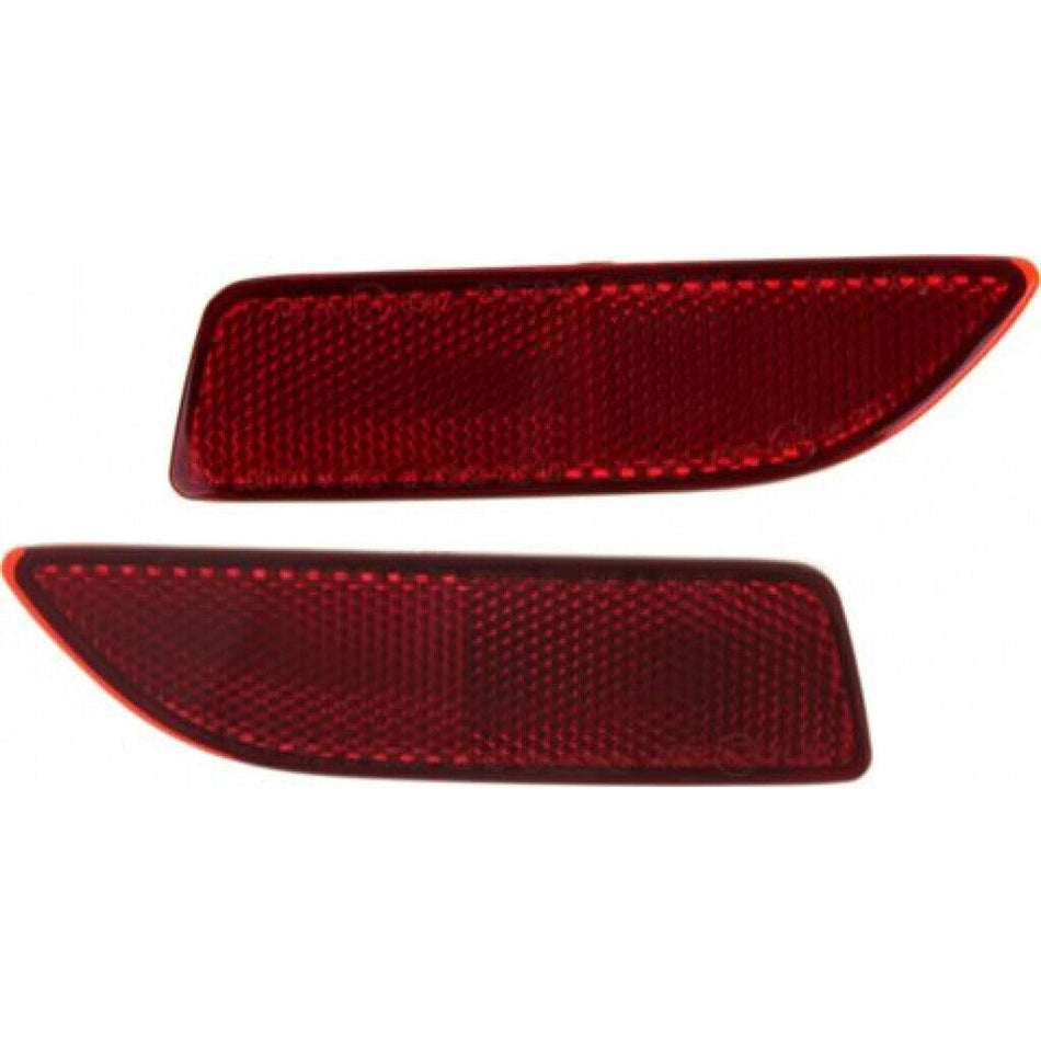DAT AUTO PARTS Rear Left Driver & Right Passenger Side Pair Back Bumper Cover Reflector Lamp Marker Light Set Of 2 Replacement For 2011-2013 Toyota...