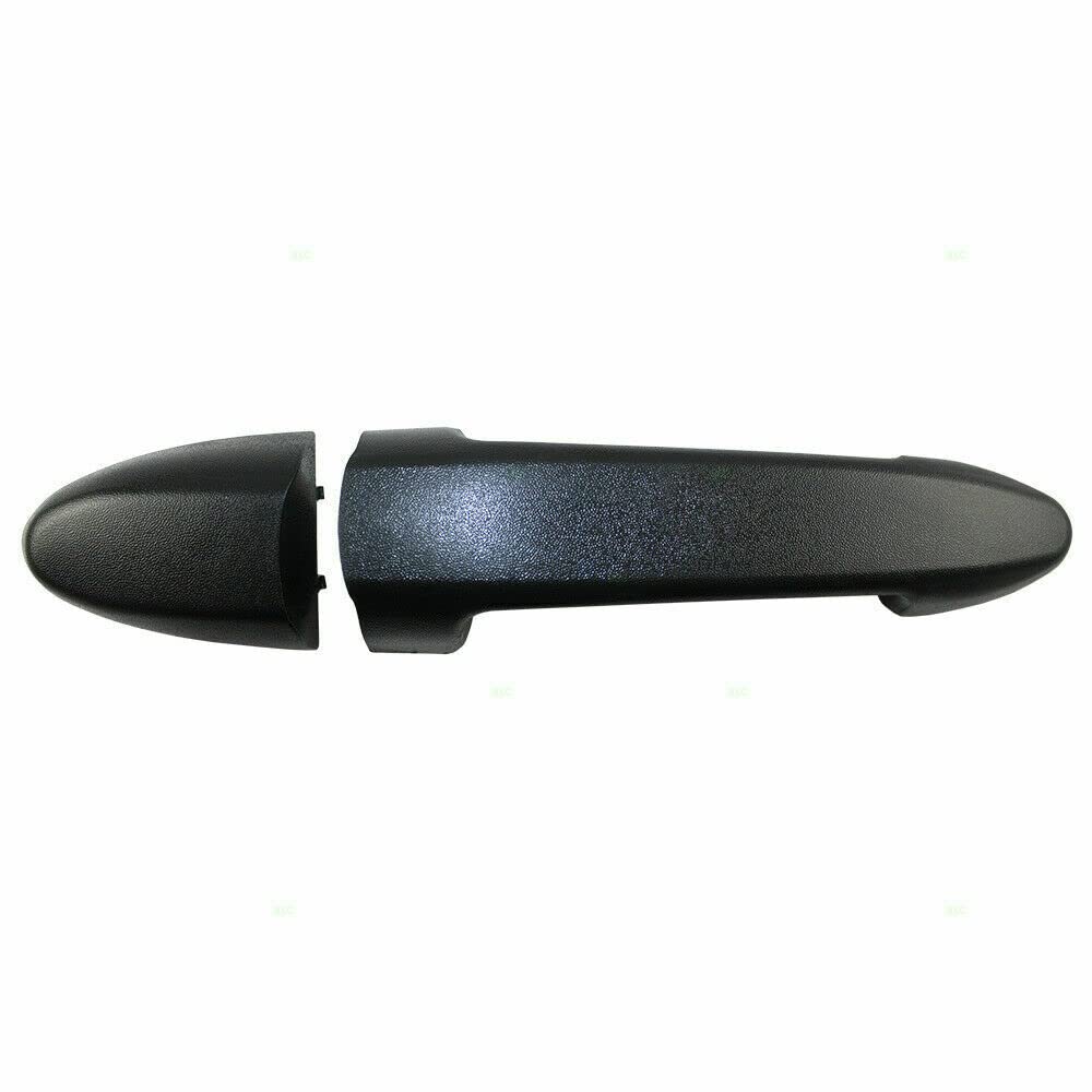 DAT AUTO PARTS Front or Rear Left Driver or Right Passenger Side Exterior Door Handle Replacement for 2001-2007 Ford Escape Black Textured Plastic ...