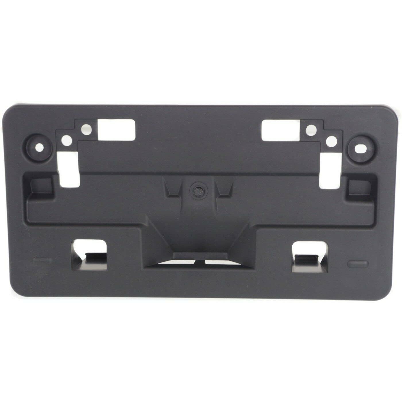 DAT AUTO PARTS Front Bumper License Plate Frame Tag Mounting Bracket Holder Replacement For 2013 - 2015 Lexus ES300H ES350 Black Textured Made of P...
