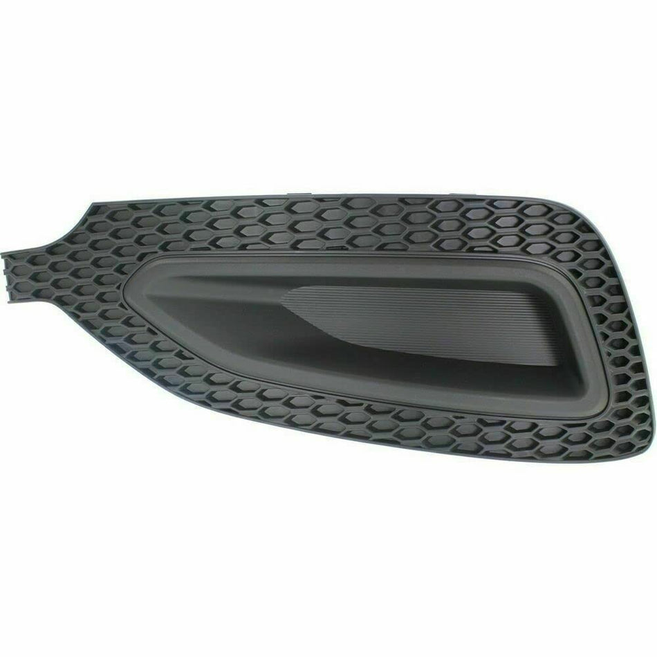 DAT AUTO PARTS Front Right Passenger Side Fog Light Hole Lamp Cover Grille Molding Trim Bumper Insert Replacement For 2013-2016 Hyundai Santa Fe Sp...