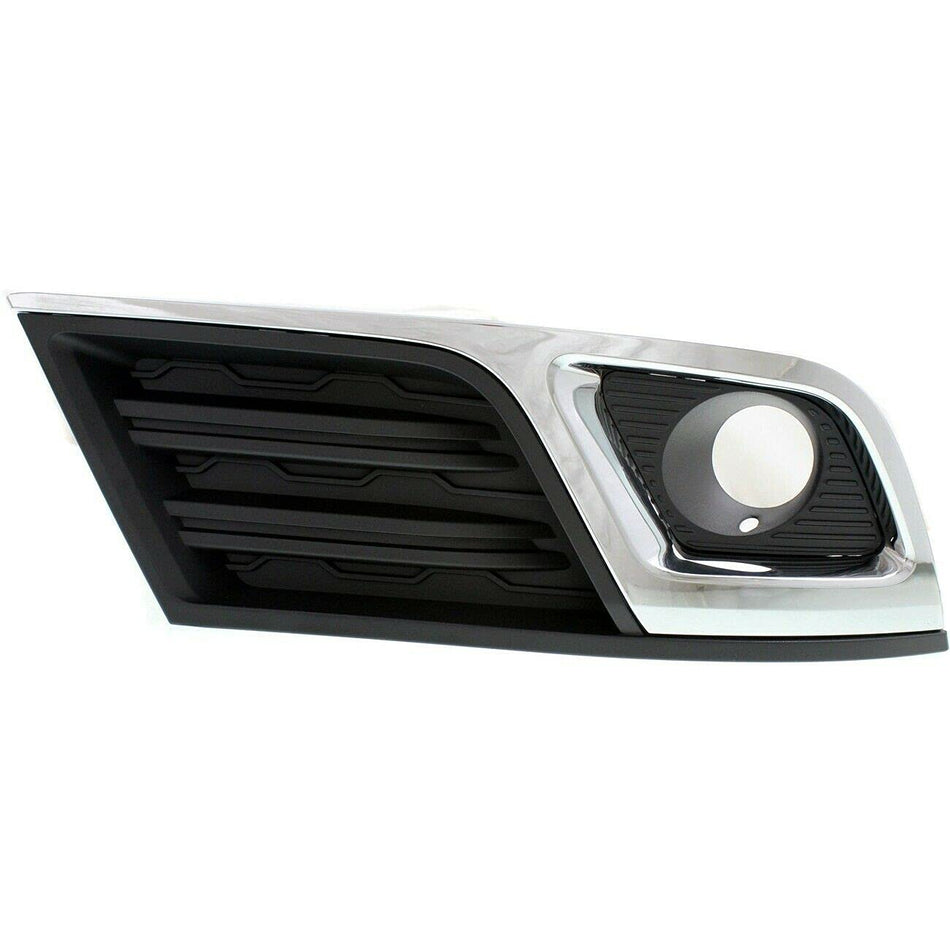 DAT AUTO PARTS Front Right Passenger Side Fog Light Bezel Cover Molding Bumper Insert Replacement For 2013-2017 Chevrolet Traverse LT Black Texture...