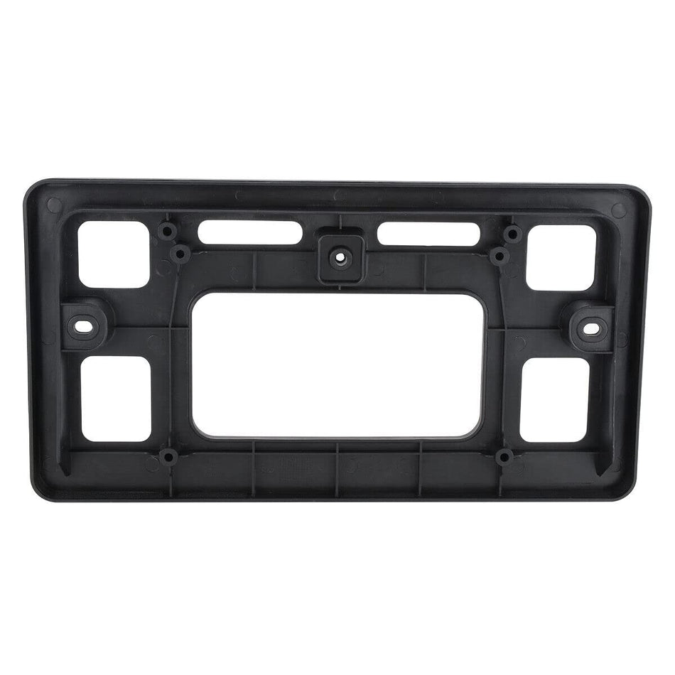 DAT AUTO PARTS Front Bumper License Plate Bracket Frame Cover Tag Holder Replacement for 2016-2018 Honda Pilot Black Textured Plastic HO1068136 711...