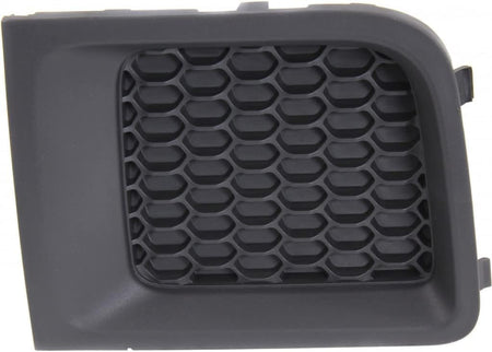 DAT AUTO PARTS Front Right Passenger Side Bumper Cover Fog Light Hole Grille Bezel Insert Trim Replacement For 2015-2018 Jeep Renegade Black Textur...