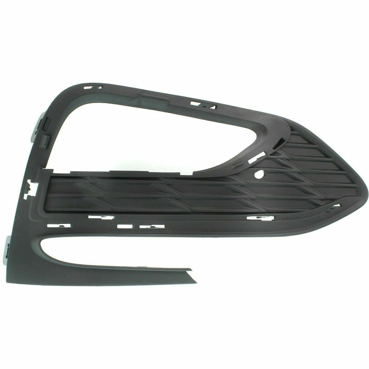DAT AUTO PARTS Front Right Passenger Side Fog Light Hole Bezel Cover Trim Molding Bumper Insert Replacement For 2016 2017 2018 Chevrolet Chevy Cruz...