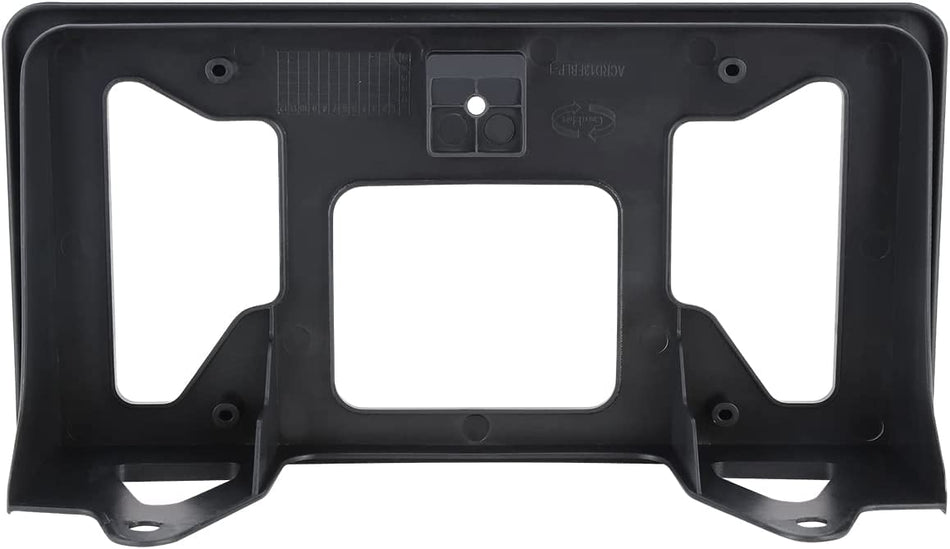 DAT AUTO PARTS Front License Plate Mounting Bracket Tag Frame Holder Replacement for 2013 2014 2015 Acura RDX Black Textured PP Plastic AC1068102 7...