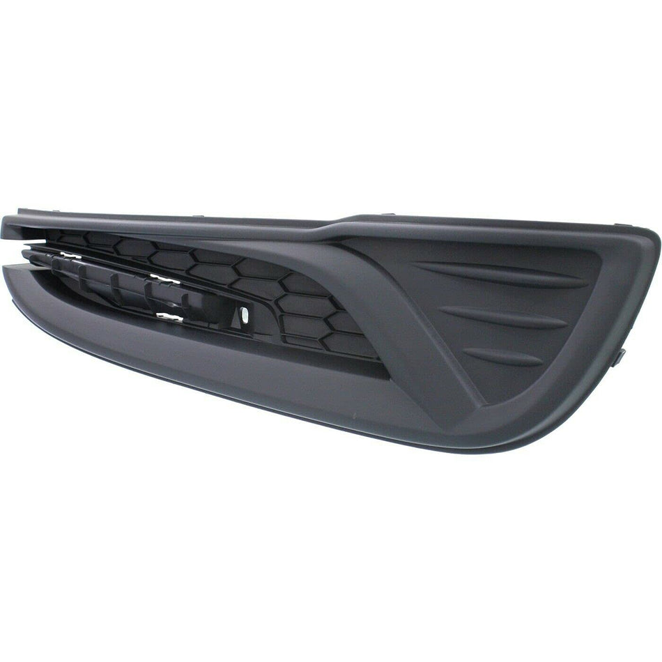 DAT AUTO PARTS Front Right Passenger Bumper Insert Fog Light Hole Lamp Cover Grille Molding Trim Replacement For 2013 2014 2015 Honda Civic 4 Door ...