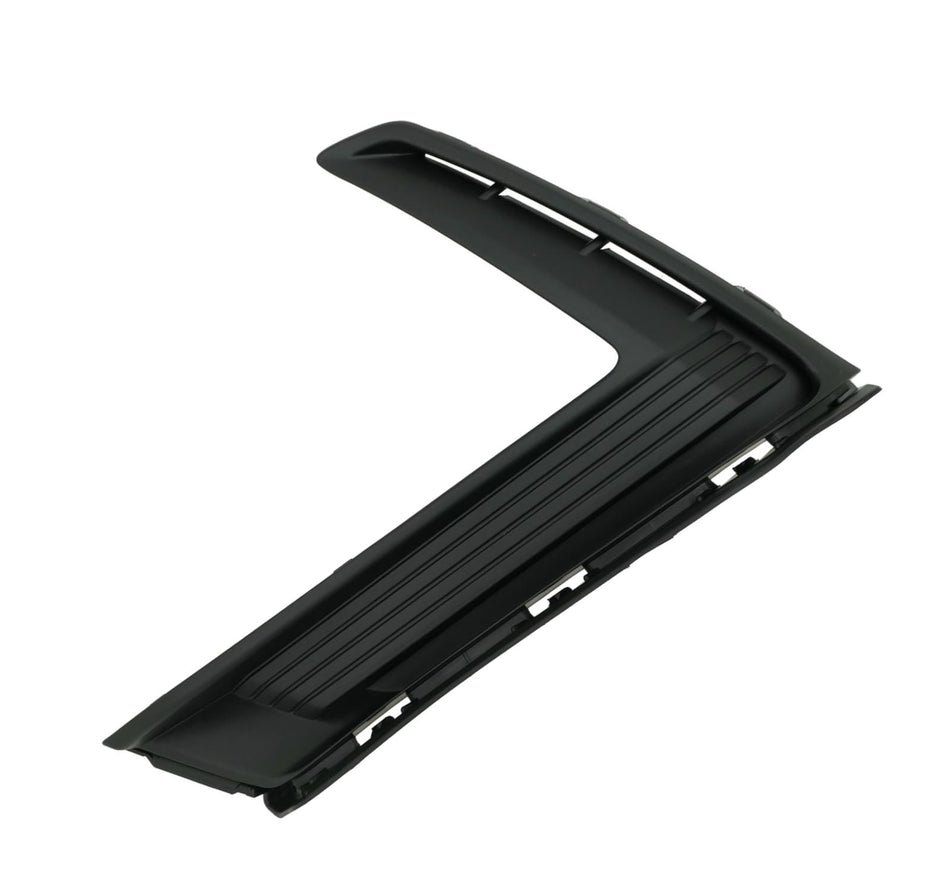 Front Driver Side Bumper Cover Molding, Fits 2023-2026 Honda CRV, and CRV Hybrid, For EX/LX and Sport Models, Without Park Assist Sensor Hole, Blac...