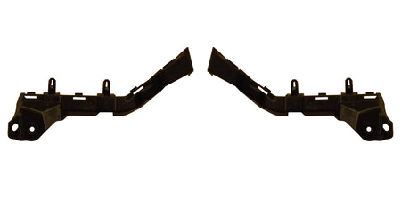 DAT AUTO PARTS Front Right Passenger & Left Driver Side Outer Bumper Cover Locating Guide Bracket Pair Replacement For 2017 - 2019 GMC Acadia Black...
