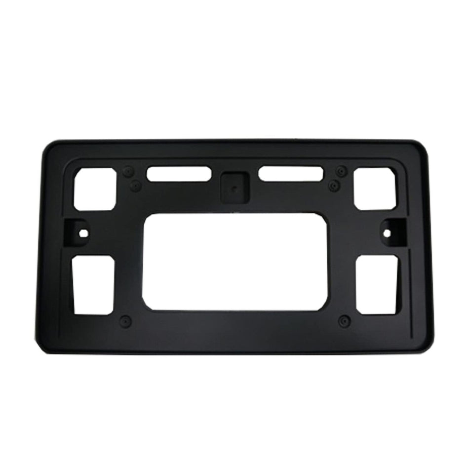 DAT AUTO PARTS Front Bumper License Plate Bracket Frame Cover Tag Holder Replacement for 2016-2018 Honda Pilot Black Textured Plastic HO1068136 711...