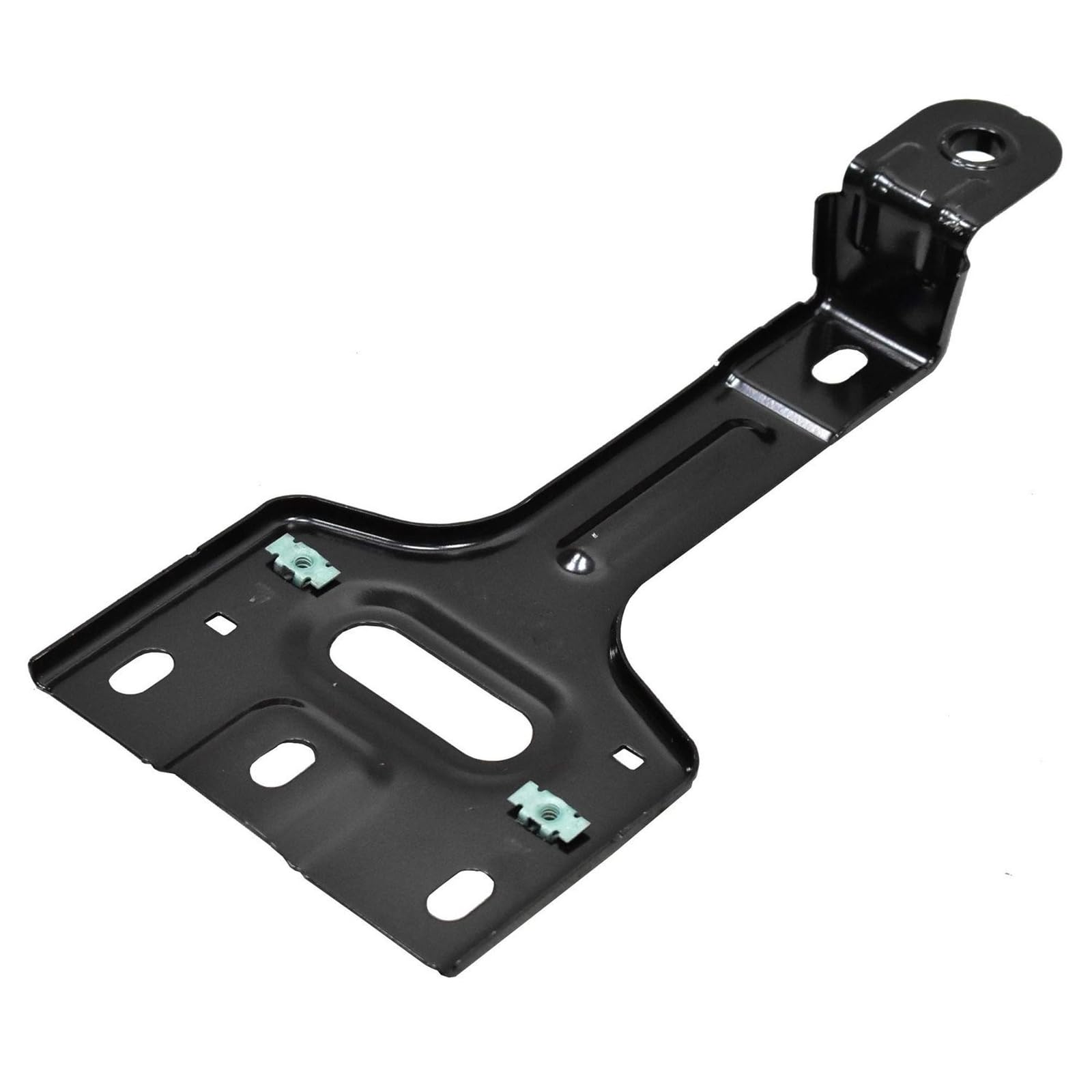 DAT AUTO PARTS Center Upper Hood Latch Support, Bolt In, Fits 2018-2021 Buick Enclave, Black Steel Textured Finish, GM1233112 84332106