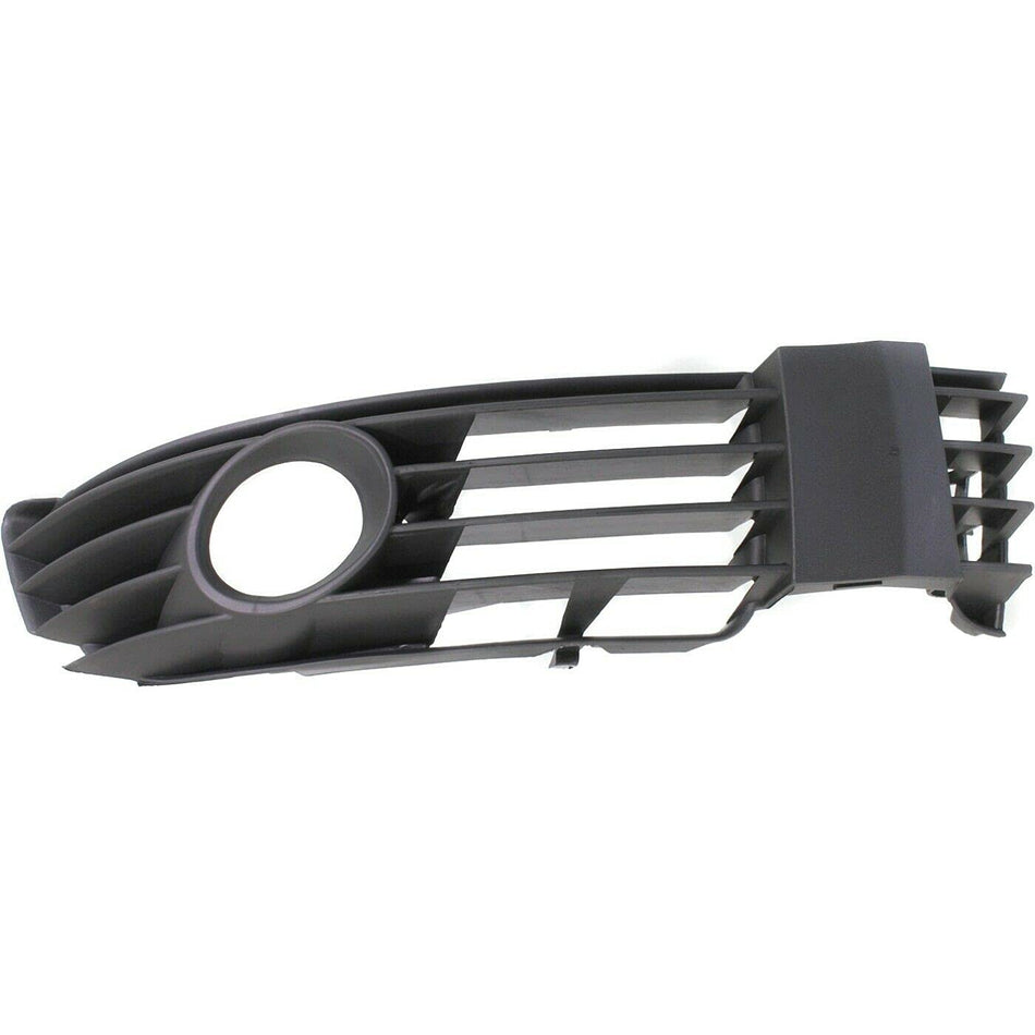 DAT AUTO PARTS Front Right Passenger Side Fog Light Bezel Grille Bumper Insert Replacement for 2001-2005 Volkswagen Passat Black Textured Durable P...