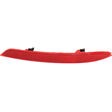 DAT AUTO PARTS Rear Left Driver Side Bumper Reflector, Fits 2016-2017 Honda Accord Sedan, Plastic Red Lense, HO1184111 33555T2AA11