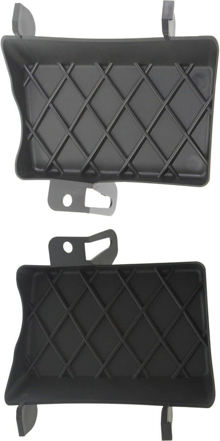 Set of 2 Tow Hook Cover Front Left Driver And Right Passenger Side Replacement For 2011-2013 Jeep Grand Cherokee PAIR Made Of Plastic CH1029100 CH1...