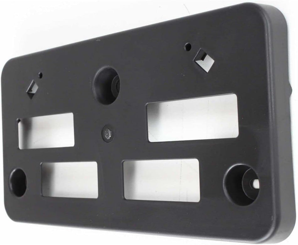 DAT AUTO PARTS Front Bumper License Plate Mounting Bracket Tag Holder Replacement for 2005-2007 Ford Escape Black Textured Plastic FO1068124 7L8Z17...