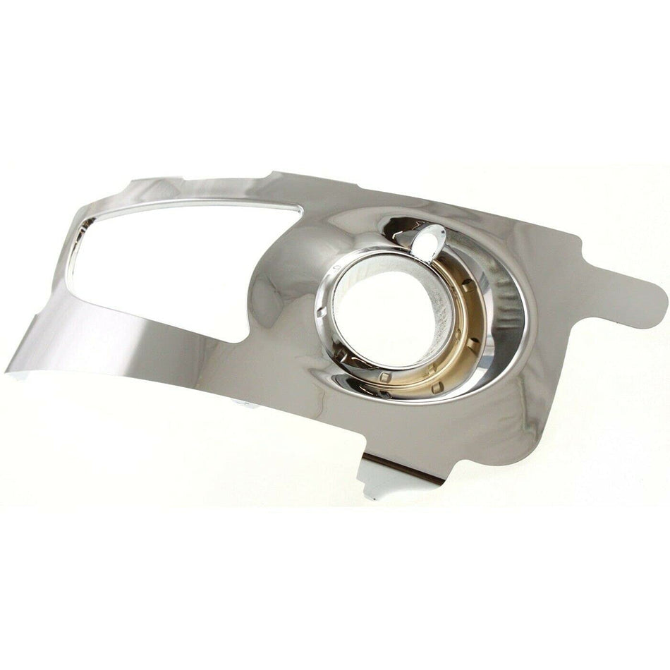 DAT AUTO PARTS Front Right Passenger Side Fog Light Bezel Cover Trim Molding Bumper Insert Replacement for 2008-2012 Buick Enclave Silver Chrome Sm...