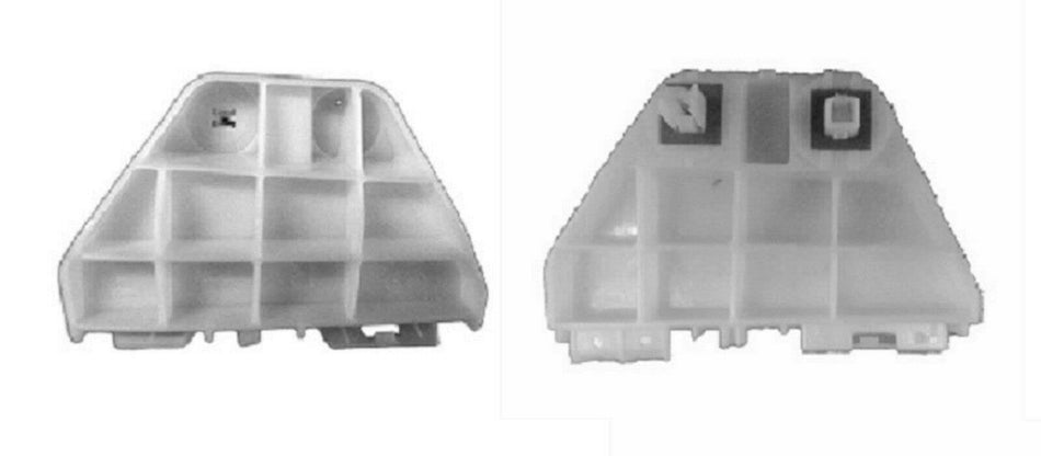 Rear Left Driver & Right Passenger Set Of 2 Bumper Cover Support Bracket Mounting Retainer Pair Replacement For 2011-2013 Toyota Corolla Sedan Whit...