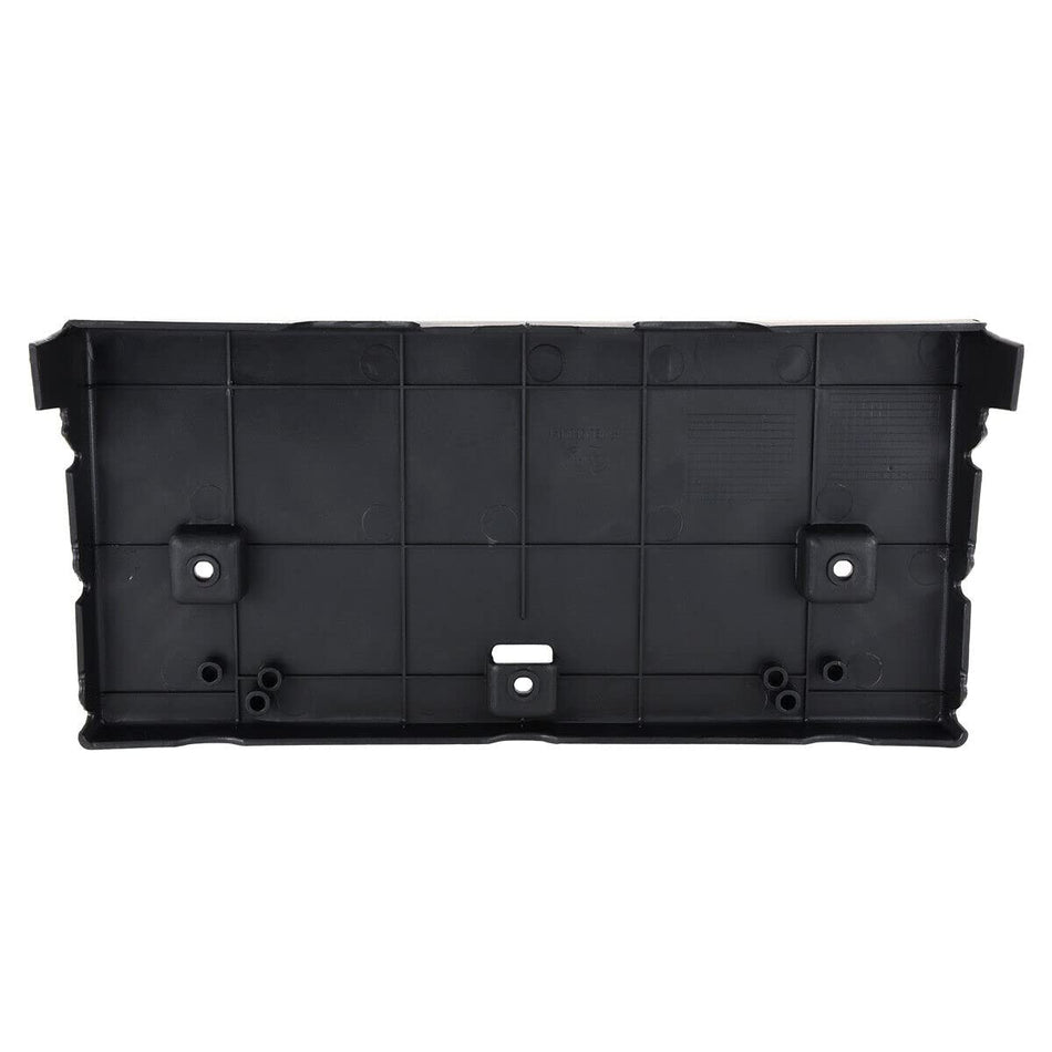 DAT AUTO PARTS Front License Plate Bracket Frame Cover Tag Holder Replacement for 2019 - 2021 Hyundai Veloster Black Textured HY1068130 86519J3500
