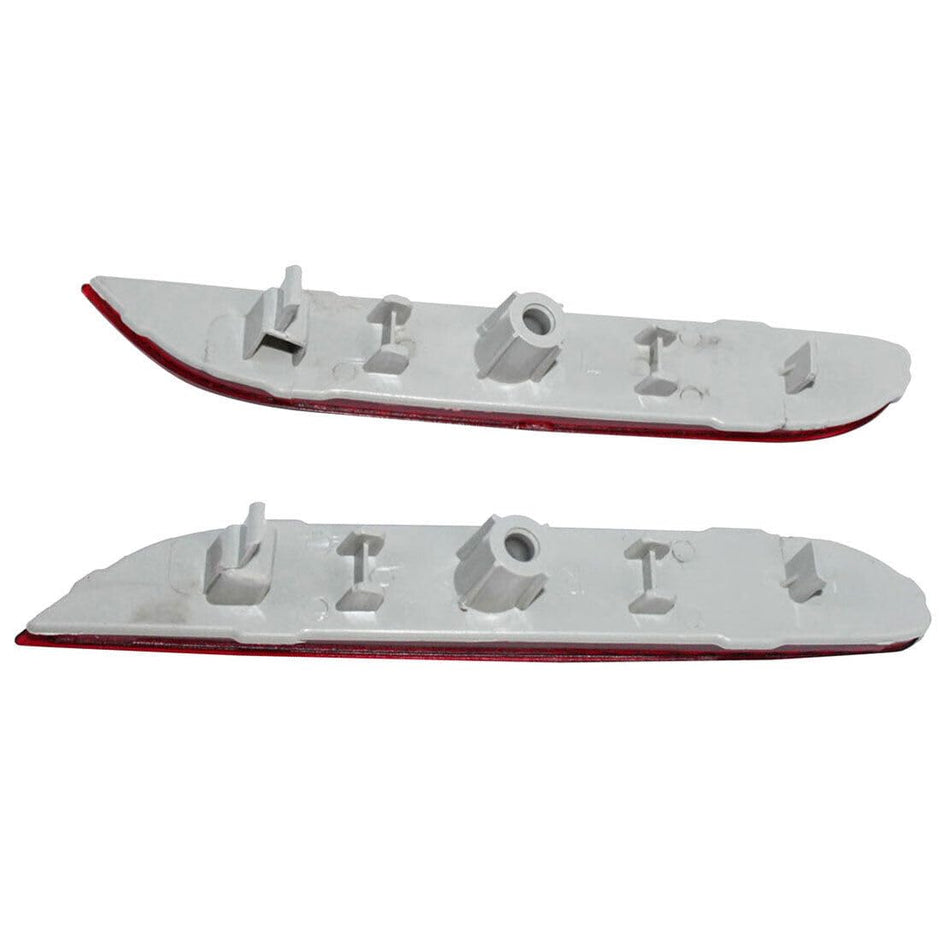 Rear Driver and Passenger Side Bumper Cover Reflector Nissan Altima, Set of 2 Fits 2009-2014 Maxima 2011-2017 Leaf NI1184101 NI1185101