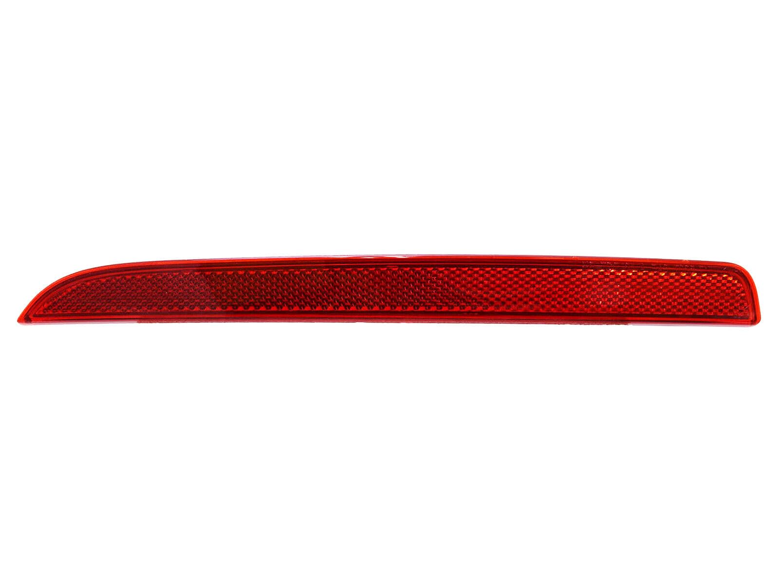 DAT AUTO PARTS Rear Left Driver Side Bumper Cover Reflector Lamp Marker Light Insert Replacement For 2016-2019 Ford Explorer Limited/Sport Red Plas...