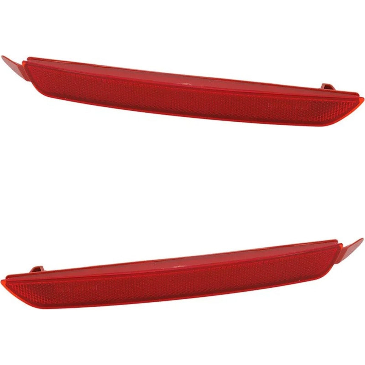 Rear Driver & Passenger Side, PAIR, Bumper Light Reflector, Fits 2020–2025 Mazda CX30, 2022–2024 Mazda MX-30 EV, and 2023–2025 CX50 Models, Plastic...