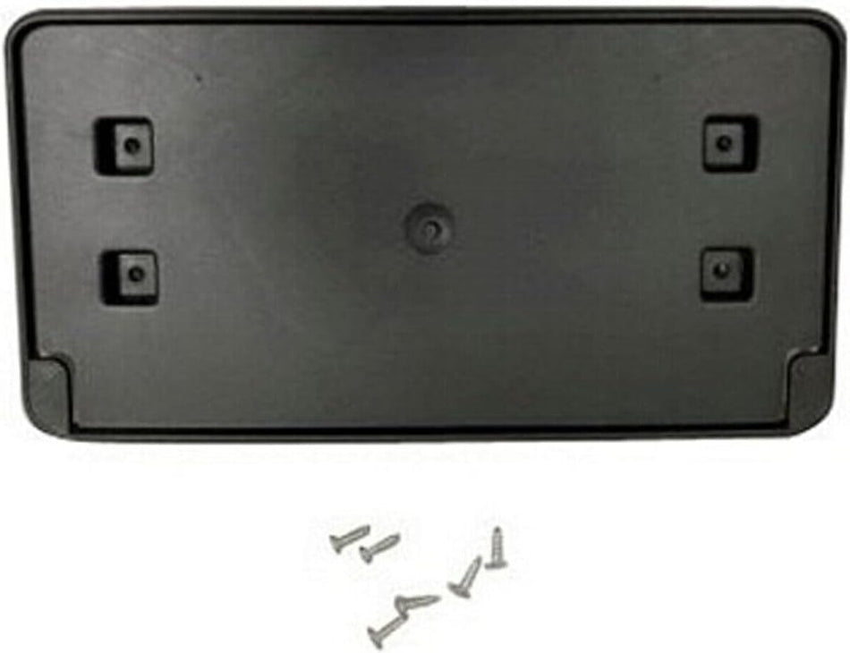 DAT AUTO PARTS Front Bumper License Plate Frame Tag Mounting Bracket Holder Replacement for 2019-2023 Jeep Cherokee Trailhawk Models Only Black Tex...