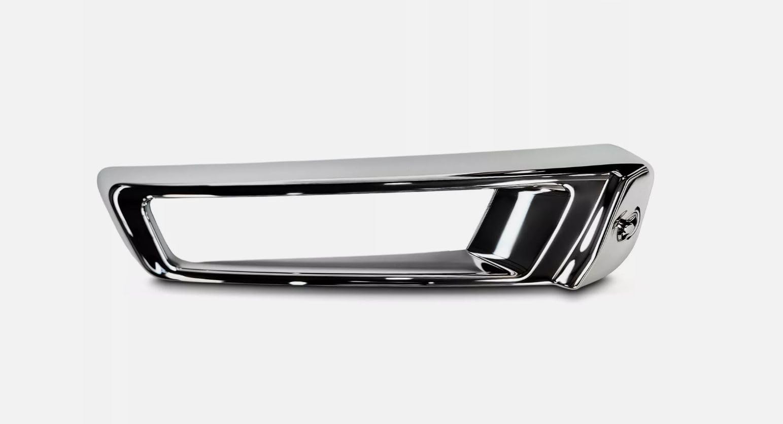 DAT AUTO PARTS Front Right Passenger Side Fog Light Cover Trim Ring Molding Bumper Insert Replacement For 2015 2016 2017 Ford Expedition Silver Chr...