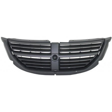 DAT AUTO PARTS Front Grille Insert, Fits 2005-2007 Dodge Caravan, 1 Piece Design, Black Plastic Textured Finish, CH1200278 4857821AA